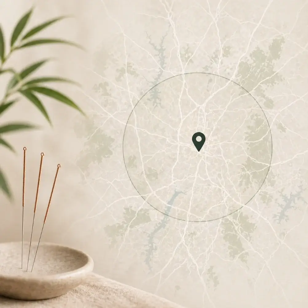 Areas served in Atlanta for acupuncture treatments, showing coverage across the greater Atlanta area